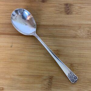Rogers & Son IS April Sugar Spoon Silverplate Flatware Replacement 1950 Vintage